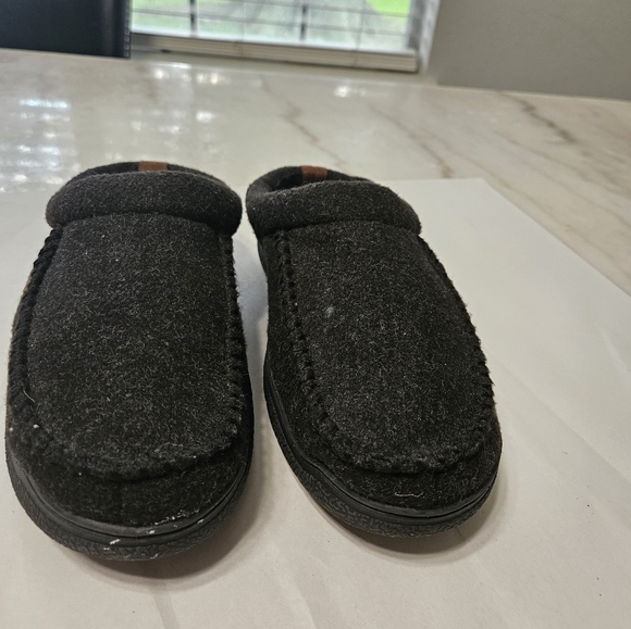 Dearfoams wool blend slip on slippers size Medium (9 - 10) - Picture 7 of 9
